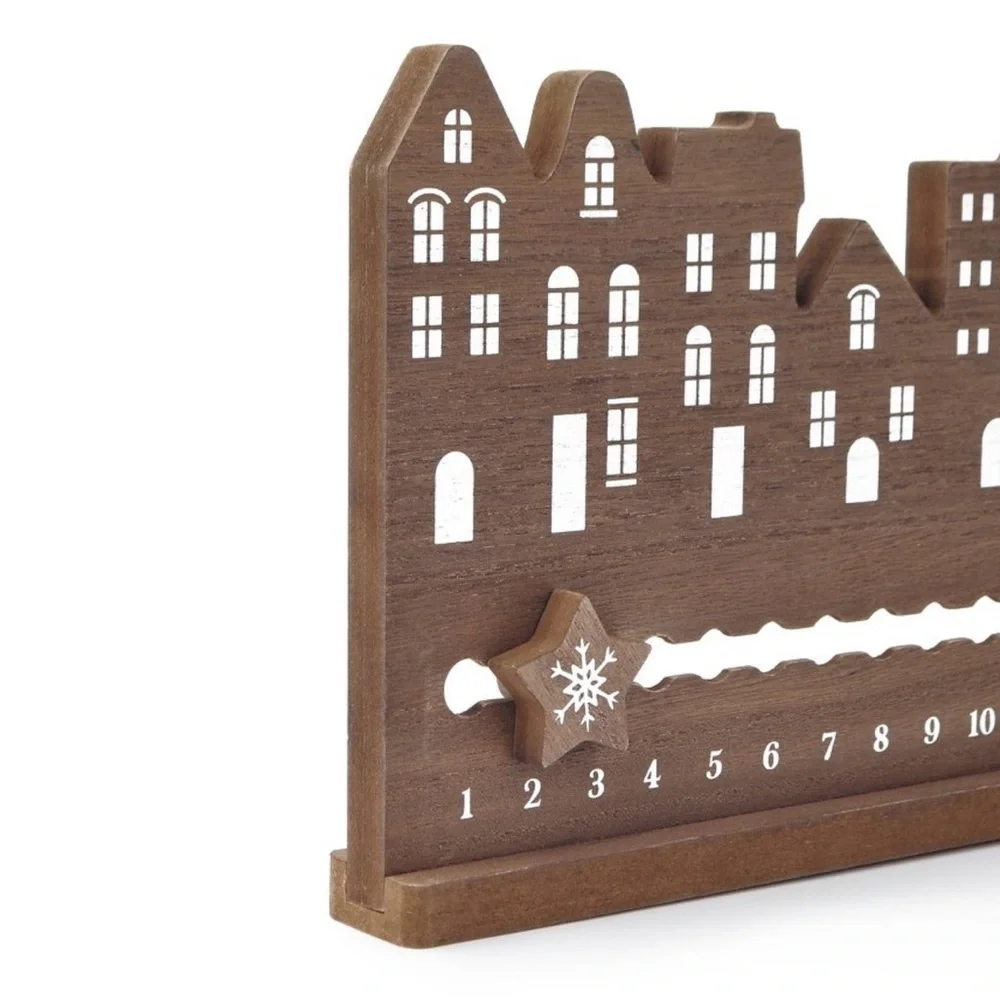 Target 🎯 Wooden Village Christmas Countdown